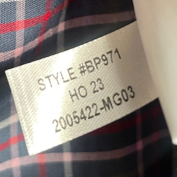 J.Crew Men's XL Flex Washed Slim Untucked Plaid Long Sleeve Button Down Shirt - Picture 6 of 6